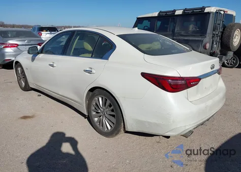 2019 Infiniti Q50 3.0T Luxe from USA, damaged, VIN JN1EV7AP2KM513843